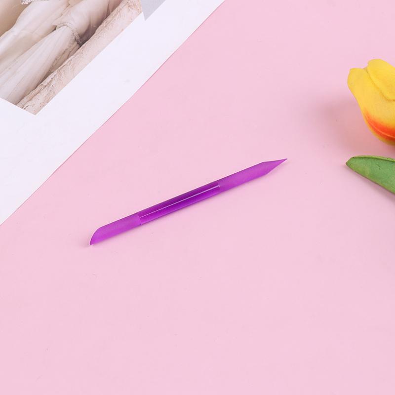 

1 шт. Стеклянный пушер для кутикулы, палочка для маникюра, точная пилочка, средство для удаления кутикулы, аксессуары для педикюра и маникюра
