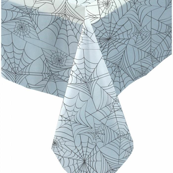 Unique Party Plastic Spider Web Halloween Party Table Cover