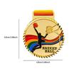 Metal Medals Sports Competition Medals School Prize Sport Award Medals Award Medals with Ribbon for Competition Sports