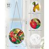 Acrylic Jigsaw Puzzle Suncatcher 83 Pieces-Emerald Flame Hummingbird, DIY Acrylic Puzzle Sun Catcher, Window&Garden Decor, Unique Gifts for Mom