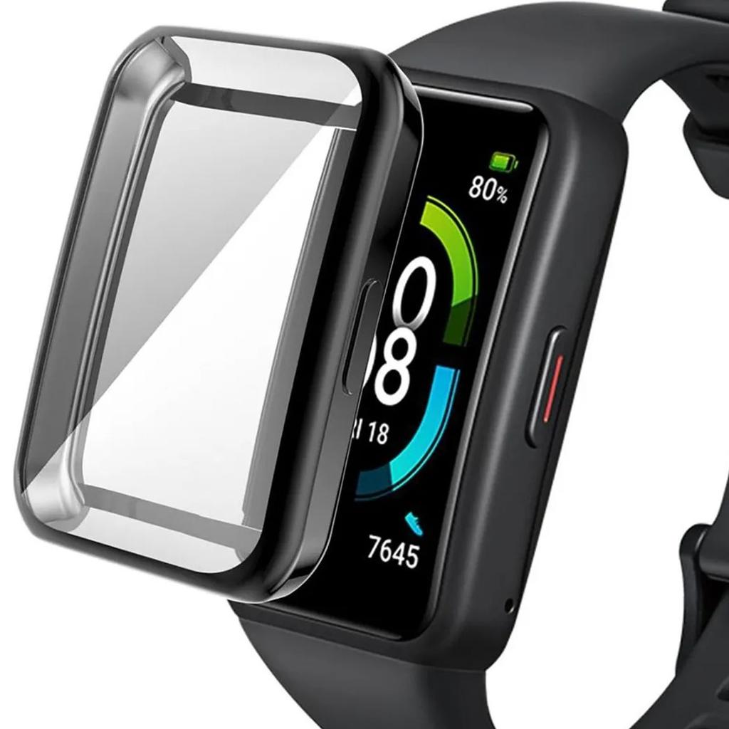 Watch Screen Protector Universal Flexible TPU Watch Screen Full Wrap Case for Honor Band 6 for Huawei Band 6 7 6Pro