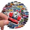 10/30/50PCS Cartoon Car Graffiti Stickers Decorative Motorcycle Luggage Waterproof Decorative Stickers Wholesale