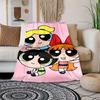 1pcPowerpuff Plush Blanket - Soft and Comfortable for All Seasons, Makes a Great Gift!A04303m