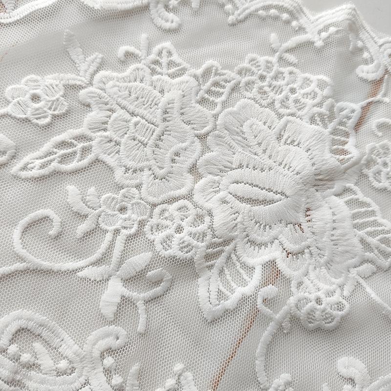 Кружевная вышитая скатерть сетчатая вышитая салфетка на стол белая декоративная салфетка пылезащитное покрытие красивый простой стиль салфетка на стол 20*14CM