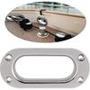 Yctze Hawse Fairlead, Stainless Steel Boat Hawse Fairlead High Strength Cable Guide Hawse for Boat Marine Hawse Pipe Accessories