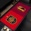 Belgian Football Association Emblem mouse pad, rubber base, esports desk mat, mouse pad for gamers and office use, gaming desk , easy to clean mat