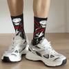 Funny Gojo Satoru Sports Socks Anime Polyester Middle Tube Socks for Women Men