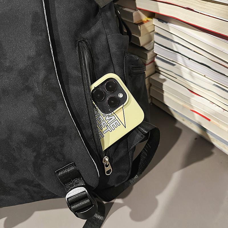 Junior High School Schoolbag Men's Large Capacity Backpack Women's Travel Backpack