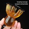 Resin Octopus Massage Comb Head Meridian Scraping Scalp Massage Brush Acupuncture SPA Gua Sha Massage Comb Fatigue Relief Massag