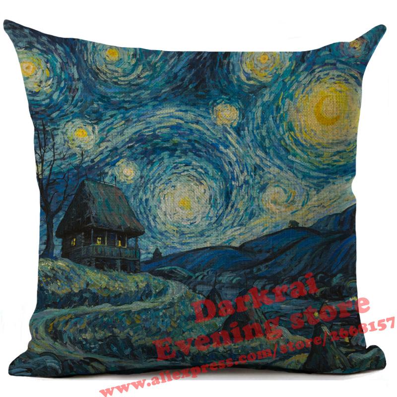 Mona Lisa Smile Art Cushion Cover Renaissance Oil Painting Style Decor Living Room Sofa Throw Pillows Home Decoration Pillowcase
