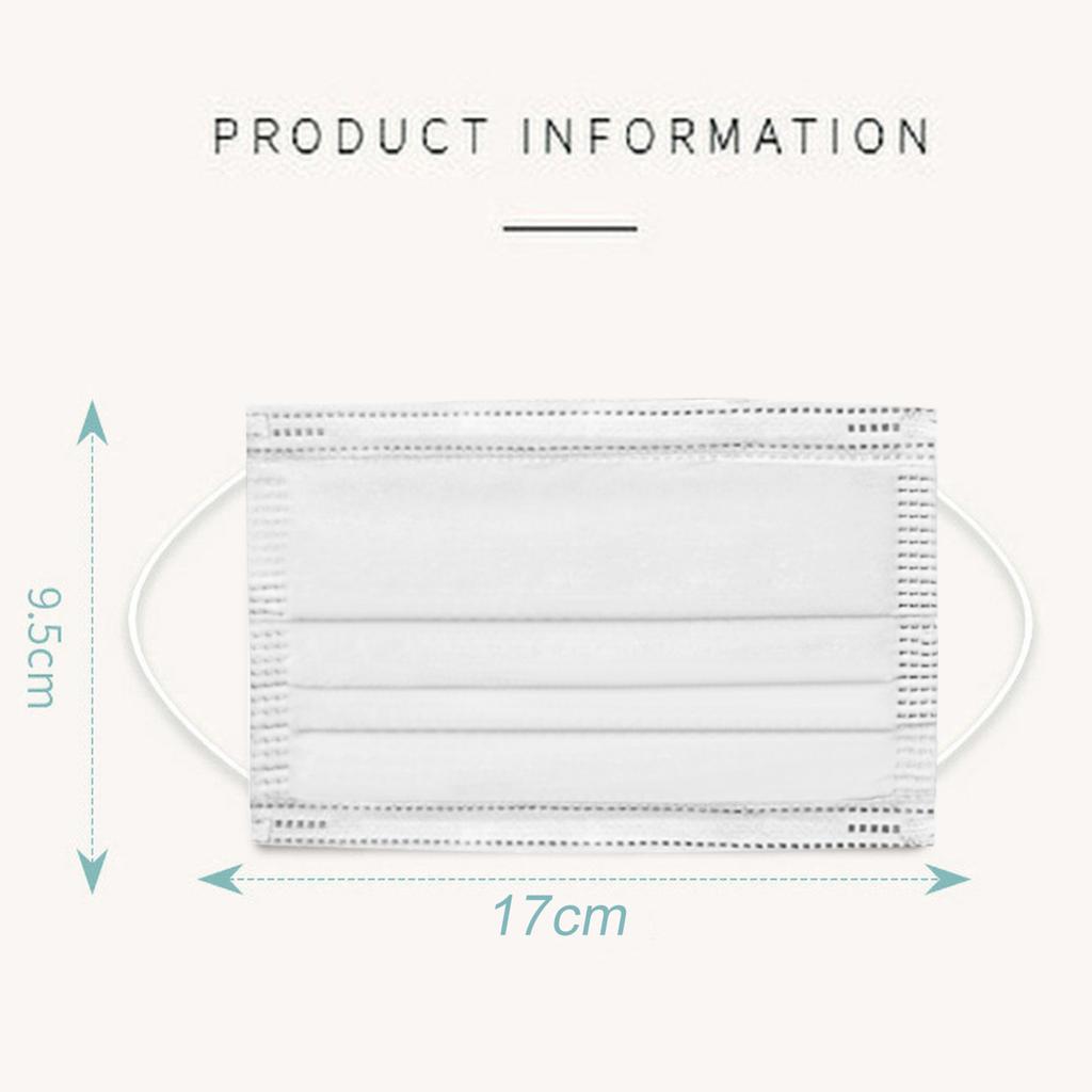 10PC Voksen's Butterfly Printed Mask Disposable Protective Face