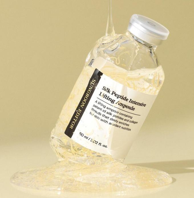 SUNGBOON EDITOR Ampola Lifting de Peptídeos de Seda com Fios Dissolventes de Rugas 60ml