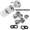 With washer Aerator Adapter Metal Water Saving Adaptor Kitchen Faucet Outside Thread Tap Aerator Connector