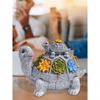 Turtle Succulent Ashtray, Resin Succulent Mother and Child Turtle Ashtray, Adaptable Lid Ashtray Creative with Cover, Anti-smoke Ashtray for
