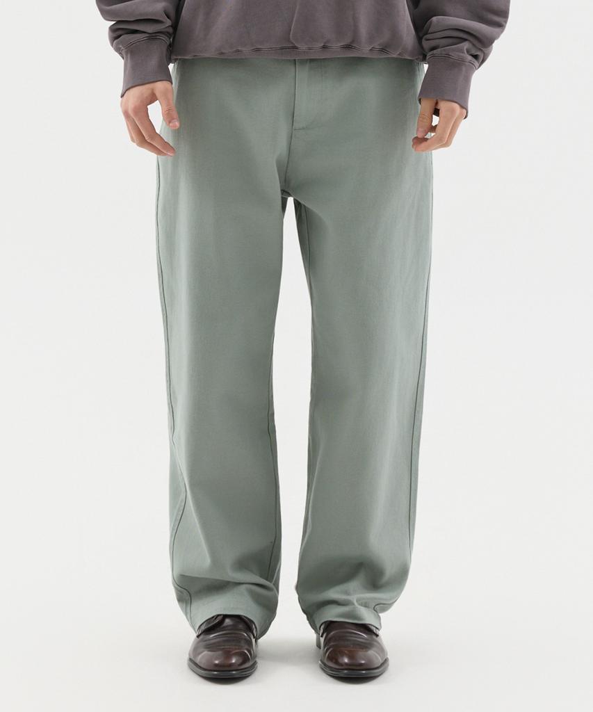 TRADCLUB Heavyweight Wide Chino Pants 5 Colors (Type B)