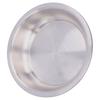 Stainless Steel Plate 304 Food Grade Material Stainless Steel Rounded Deepen Dish for Eating