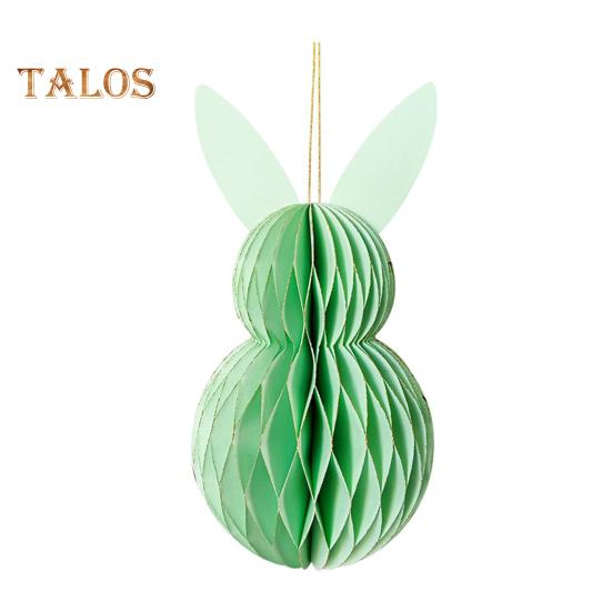 

Сотовый пасхальный орнамент 3D бумажный кролик подвесное украшение сотовый кролик украшение стола центральный элемент для пасхальной вечеринки весенний праздник