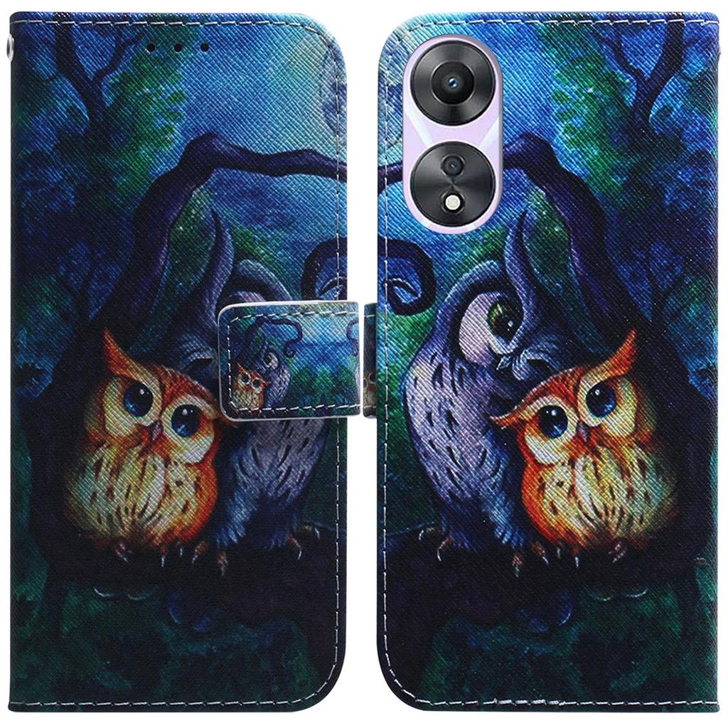 Flowers iPhone 14 Plus Wallet Case - Purple