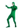 Zentai Suit for Adult Cosplay Leotard Full Bodysuits Green Screen Suit One Piece Catsuit Halloween Costumes (Face Revealed)