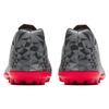 Anta Slip Resistant TF Turf Abrasion Resistant Soccer Shoes Men's Gray Pink 912332201-3