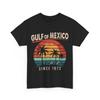 Gulf of Mexico Since 1672 Shirt, Gulf of Mexico Palm Trees Beach T-shirt Unisex T-Shirt