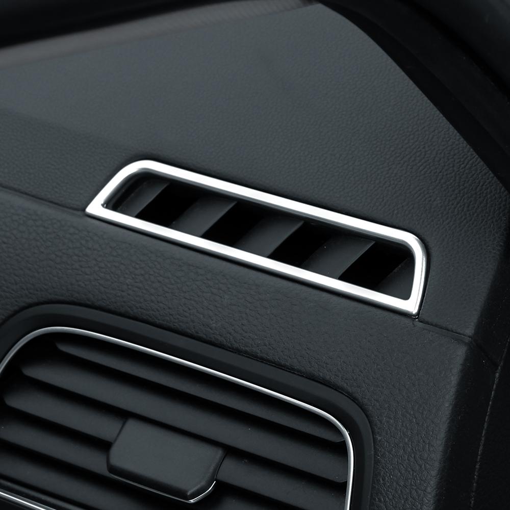 For Volkswagen VW Golf 7 7.5 MK7 MK7.5 2013 - 2018 2019 LHD AC Vent Trim Air Conditioning Outlet Cover Sticker Car Accessories