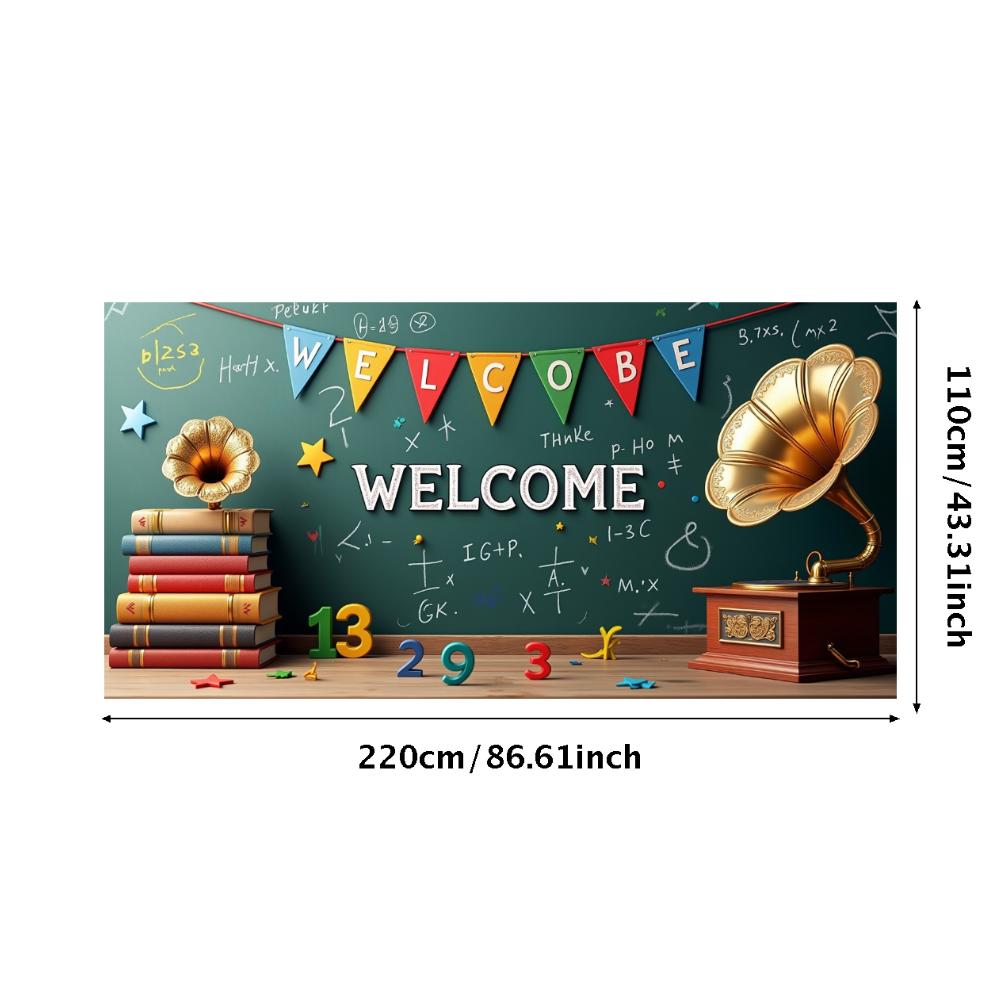 Customizable   Welcome Banner   Event Sign   School Decor   for  Reception Teachers’ Day Campus