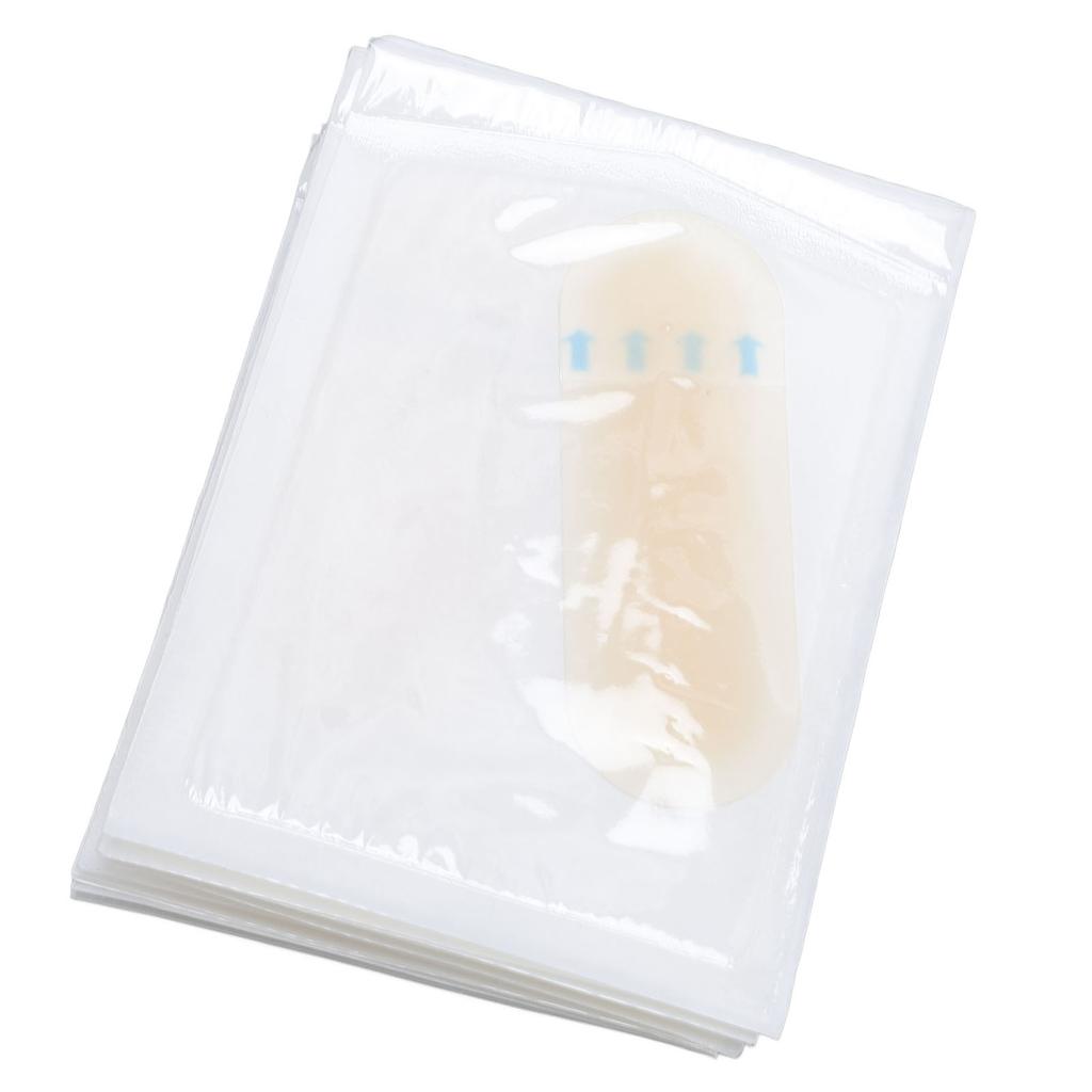 20PCS Light Skin Color Transfer Eyebrow Skin Sticker Practice Makeup Eyebrow Stencil Stickers for Beauty Salon