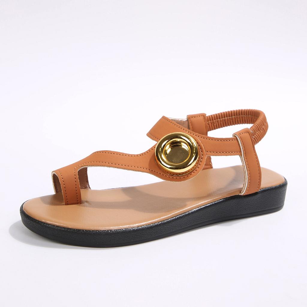 New Style Flat-bottomed Women's Shoes - Casual Beach Flip-flops