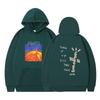 Travis Scott HITR Sun Hoodie Womens Oversized Sweatshirt Festival Streetwear