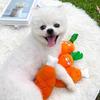 Plush Sounding Toy: Bite-Resistant Chicken Leg & Veggies for Pets