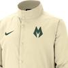 Nike Milwaukee Bucks Lightweight City Logo Fashion Comfortable Versatile Stand Collar Jacket Unisex Jacket Beige CD3066-280