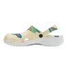 Fashion Printed EVA Travel Clogs Unisex Flexible Soft Slip On Travel Use Beach Garden Daily Walking Walking Shoes Pool Shower Use
