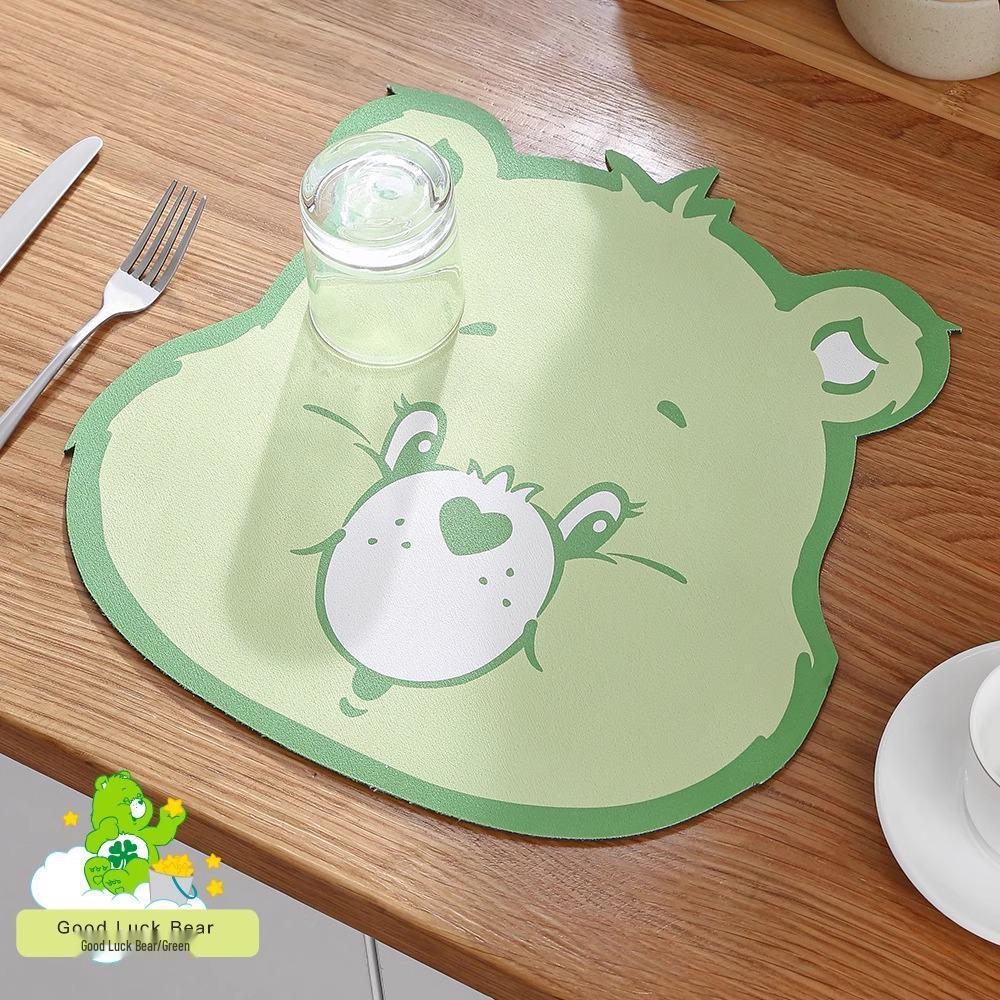 Rainbow Bear Absorbent & Stain-Resistant Silicone Mat for Kitchen, Bathroom, and Toilet Floors
