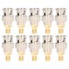 10Pcs RF Coaxial Adapter Cable Connector SMA Female To BNC Male Instrument Conversion Kit