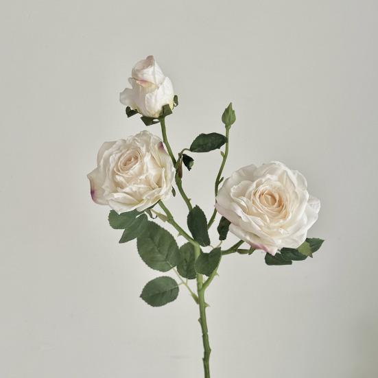 Simulated Rose Flower Realistic Appearance Easy to Manage Bright Color Reusable Artificial Flowers Home Decor