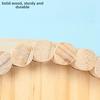 Natural Wood Hamster Hideaway Arch Design Small Pet Castle New Hamster House  for Small Pets