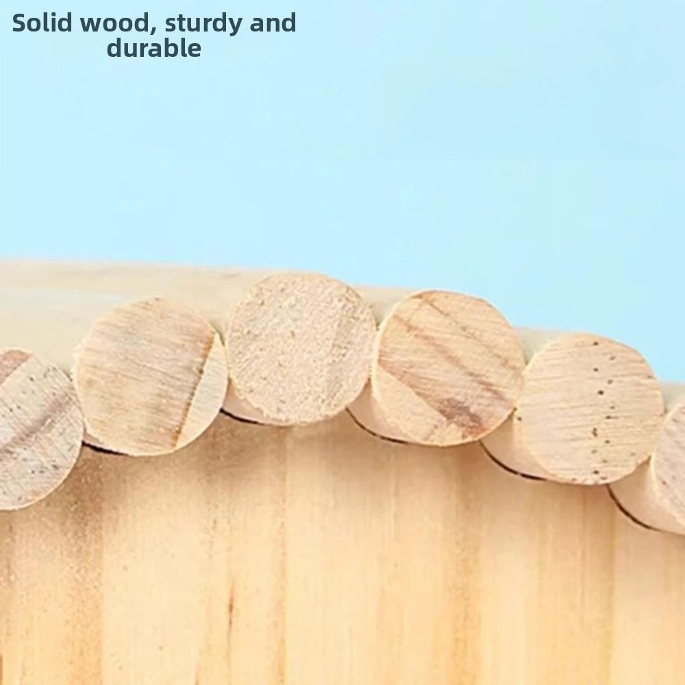 Natural Wood Hamster Hideaway Arch Design Small Pet Castle New Hamster House  for Small Pets
