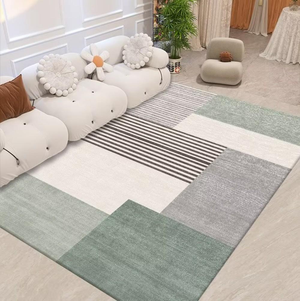 Scandinavian Style Geometric Rug Living Room Study Wearable Design Modern Home Studio Ins Style Space