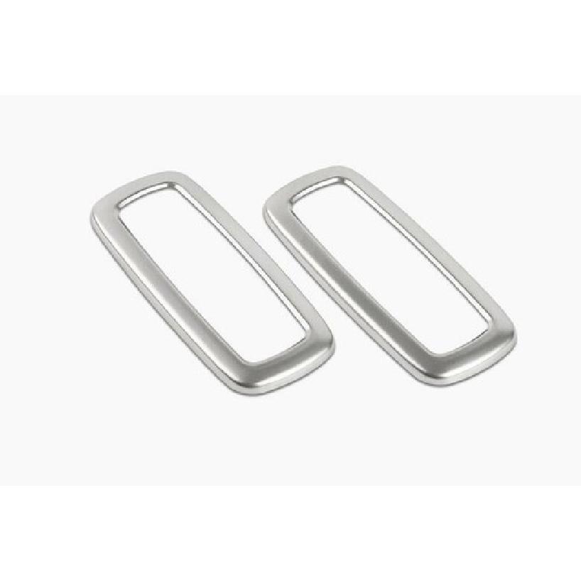 ABS Silver Rear Reading Light Lamp Frame Trim 2X For BMW X3 G01 X4 G02 2018-