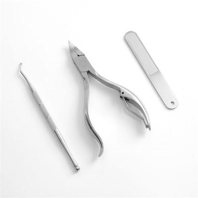 Remedy Ingrown Toenail Nail Nipper 3-piece Pedi Thick Toenail Clipper