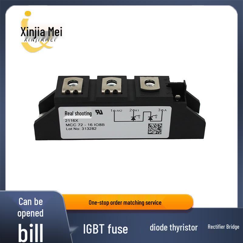 

Thyristor Module MCC72-16io1B/14io1B Models - Electronic Components. MCC72-14io1B
