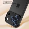 For iPhone 17 Pro Frameless Case Corner Edge Protection TPU Silicone Cover with Camera Lens Protector