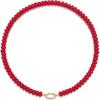 Beaded Gemstone Necklaces for Women Bohemian Colored Choker Natural Stone Bead Summer Beach Handmade Jewelry Necklace