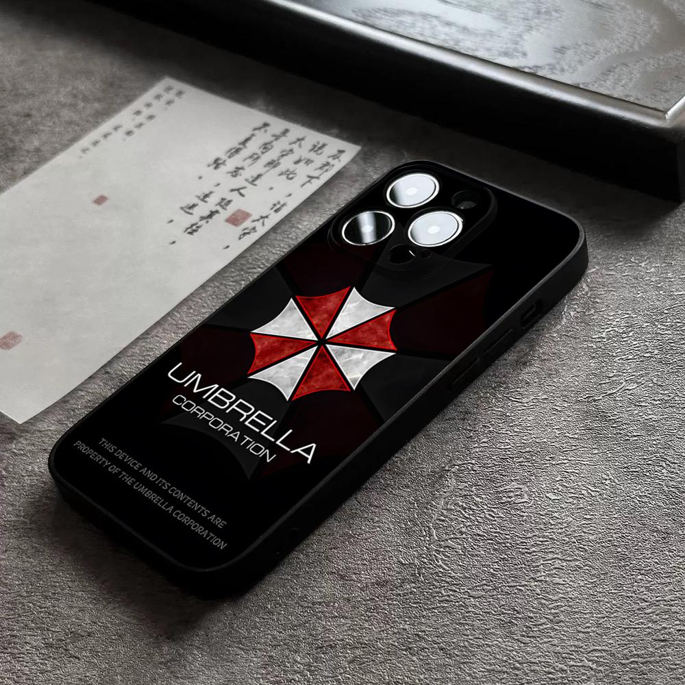 Umbrella Corporation Phone Case For 15 Pro Max Iphone 16 14 Pro Max 12 15 Plus 13 Pro 11 Xr X Xs 8 7 Plus Silicone Back Cover
