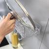 Plastic Wall Mounted Pot Lid Holder No Punching Pan Lid Organizer  Spatulas