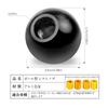 YESHMA Universal Shift Knob Ball Gear Knob MT Car AT Car Shift Lever Ball