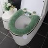Hotel Toilet Seat Cushion, Household Toilet Seat Cushion, All-season Universal Toilet Ring Cushion, Autumn And Winter Plush Thickened Toilet Cover
