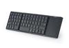 Tri-Fold Bluetooth Keyboard with Touchscreen for iPad & Laptop Business Use - Portable & Rechargeable.