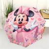 1pc Disney Minnie Mouse Princess Series Automatic Umbrella, All-Weather Folding Umbrella for All Occasions, Portable Compact U